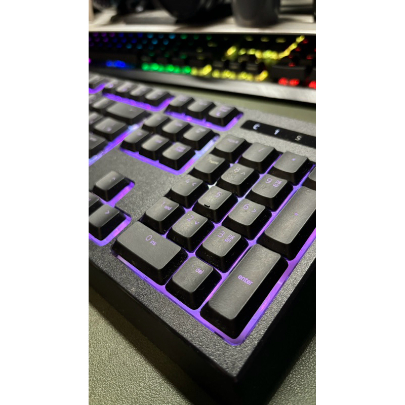 Razer ornata chroma雷蛇電競鍵盤+羅技RGB G102