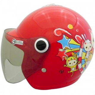 GP-5 005 兒童安全帽 貓咪馬戲團 3/4安全帽 小童 小孩帽 童帽 GP5 通過BSMI認證:R63011