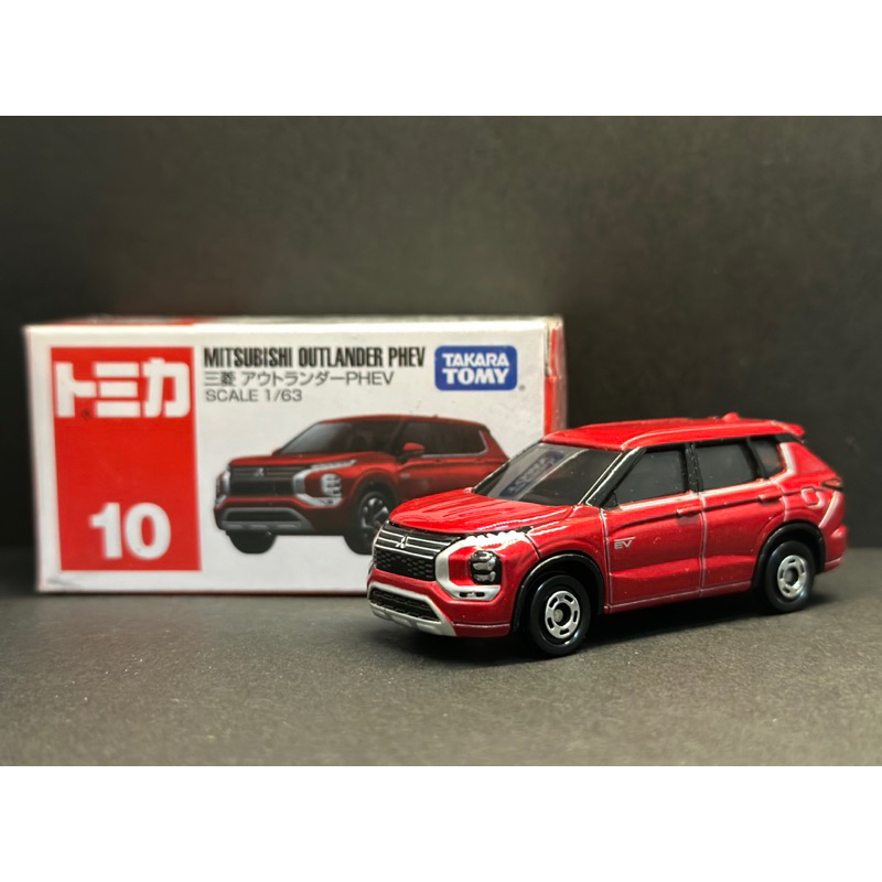 《M.W.模型》MITSUBISHI OUTLANDER TOMICA NO.10 二改（細節強化/贈台灣車牌）