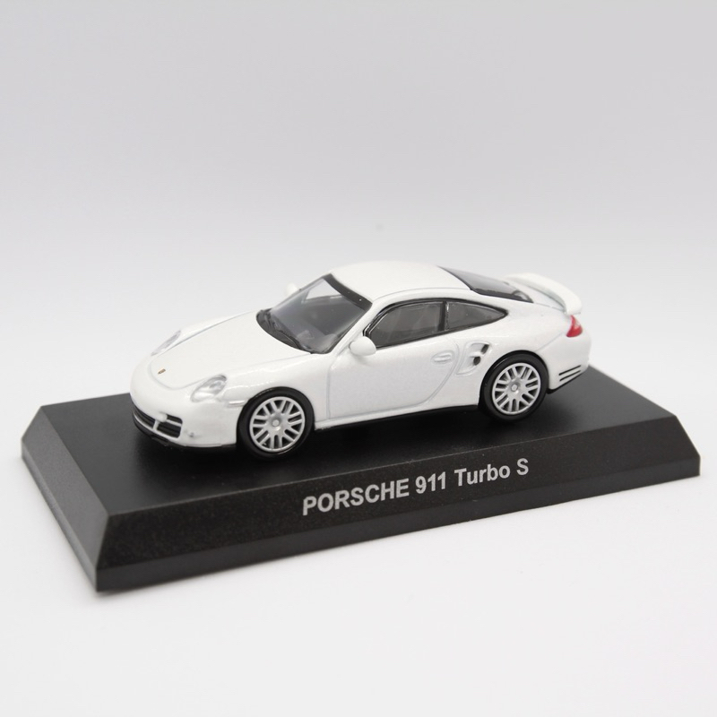 1/64 京商 Porsche 911 Turbo S 保時捷 997 Kyosho 997.2 白色