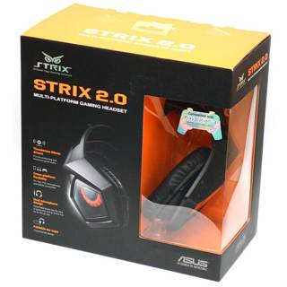 全新【Asus 華碩】STRIX 2.0梟鷹電競耳麥 電競耳 機遊戲耳機 耳罩式 含運費