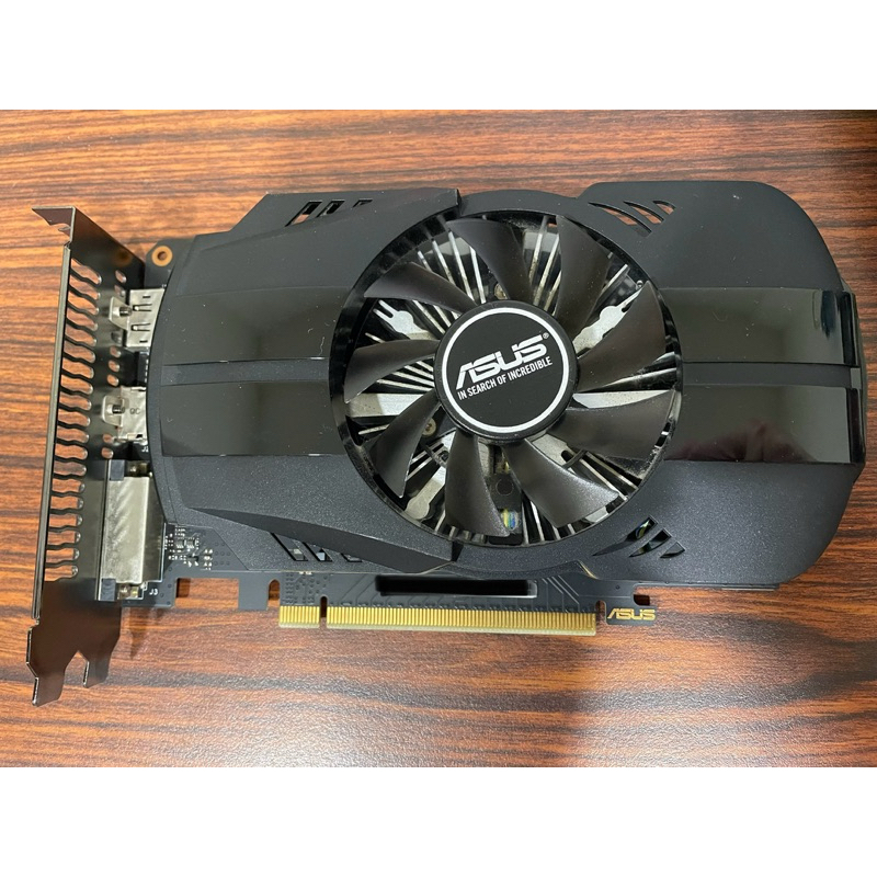 限量 優惠一張 ASUS 華碩 GeForce PH GTX1650 O4G 顯示卡 二手