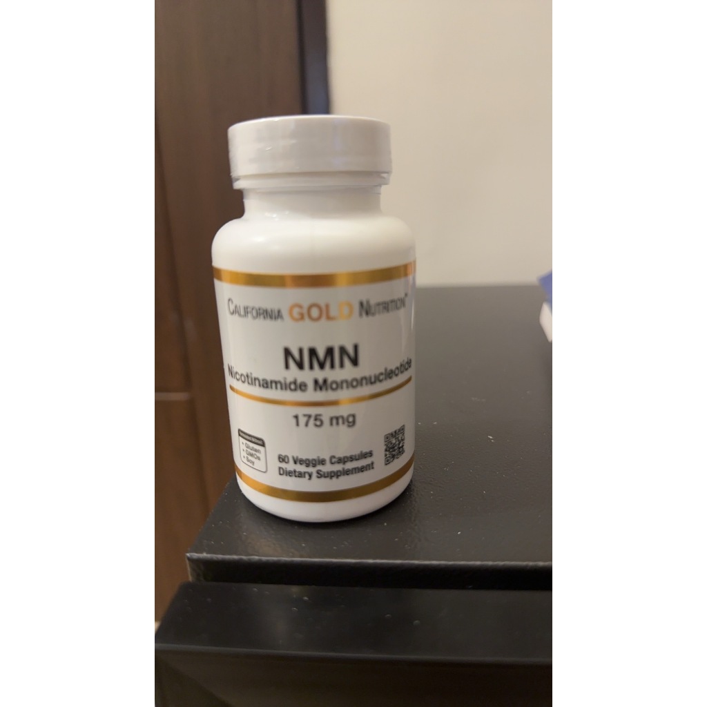 (全新)(快速出貨)California Gold Nutrition，NMN，175 毫克，60 粒素食膠囊