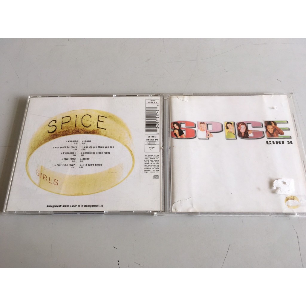 「環大回收」♻二手 CD 早期 絕版【火辣辣 Spice Girls】正版專輯 中古光碟 音樂唱片 影音碟片 自售
