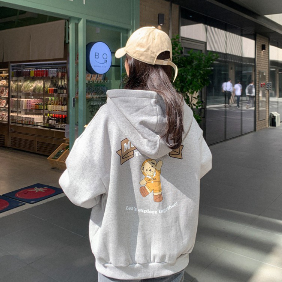 【台現】Muahmuah X GB 外套 刷毛外套 泰迪熊外套 聯名款外套 刺繡 刷毛 連帽外套 百搭 韓國代購