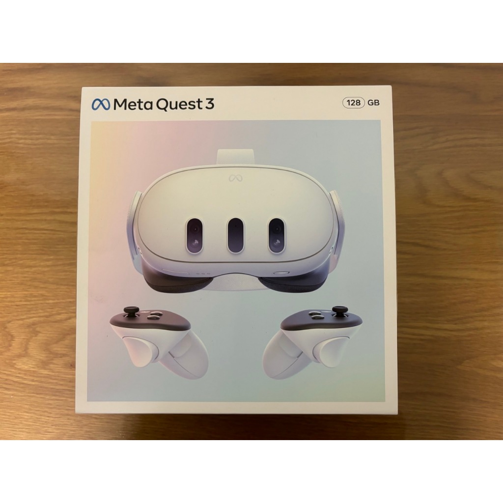 [二手極新] Meta Quest 3 容量 128GB 混合實境 VR 頭戴裝置