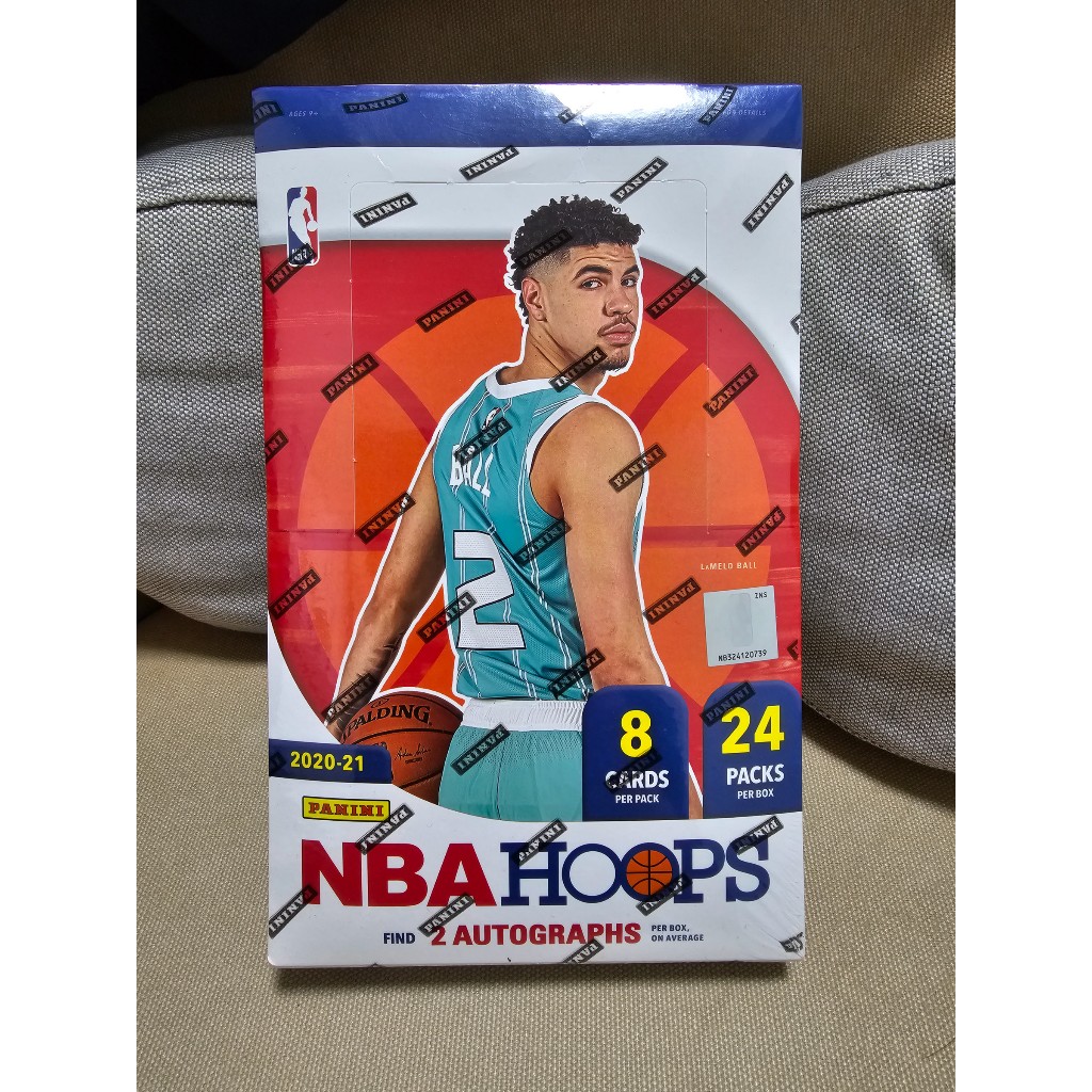 (全新現貨)NBA 2020-221 Panini Hoops HOBBY Basketball 籃球卡 卡盒