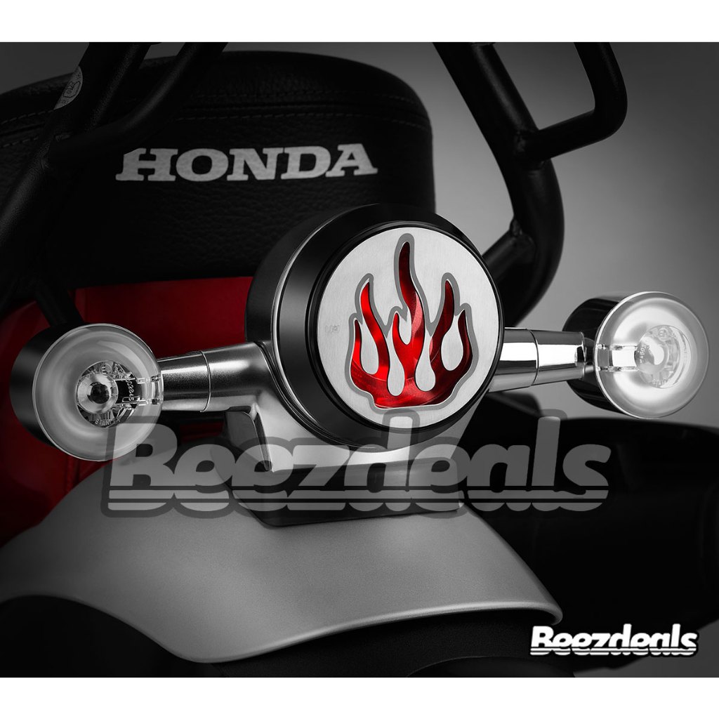 預購 Honda DAX125 ST125 MONKEY125 尾燈護罩 尾燈護片 火焰尾燈罩 美式 尾燈  浩哥部品