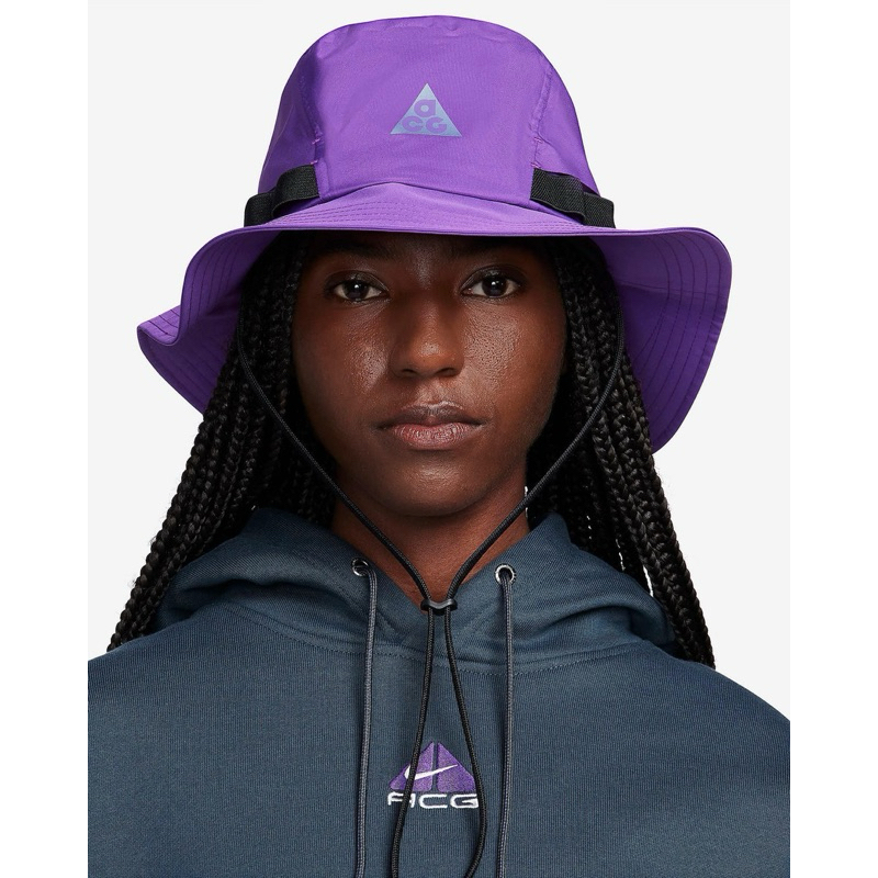 全新 NIKE ACG GORE-TEX INFINIUM™ 漁夫帽 登山帽 紫 S號