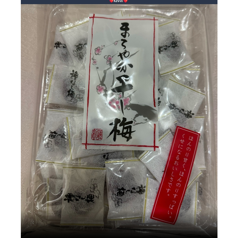 🌸《期間預購4/19到台灣》日本代購 熱銷 梅干梅片 超好吃 零食 泡茶都很讚🌸
