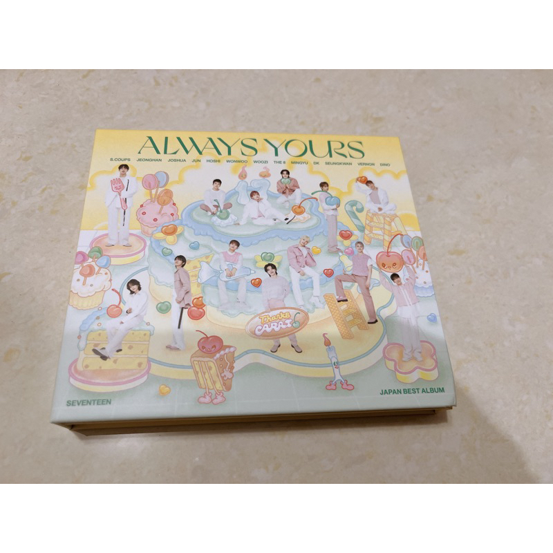 Seventeen 日專 空專 Always Yours 初回C