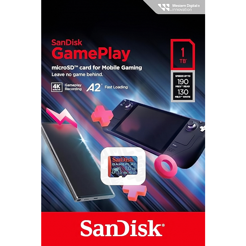 SANDISK GAMEPLAY TF 1T 1TB MICROSD 記憶卡 讀190MB/S 台灣公司貨 終身保固
