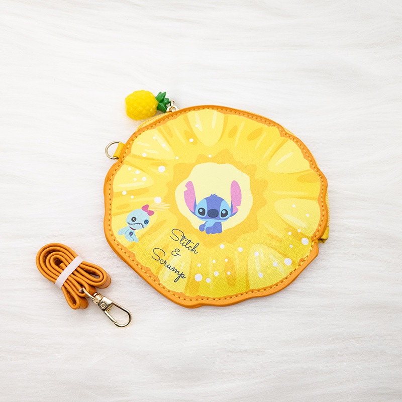 【現貨】迪士尼水果系列ID證件卡套 悠遊卡套 吊飾 水果質感 米奇 維尼 史迪奇 正版授權