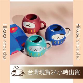 日本 Starbucks 星巴克 2024年 新年限定 貓咪達摩馬克杯 達摩馬克杯
