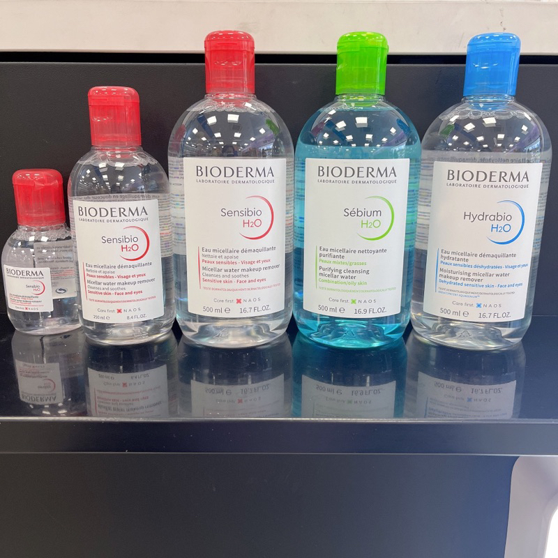 BIODERMA 貝膚黛瑪 卸妝水 500ml 貝德瑪 高效潔膚液 潔膚水 新舒妍 淨妍 綠 藍 水妍 旅行組100ml