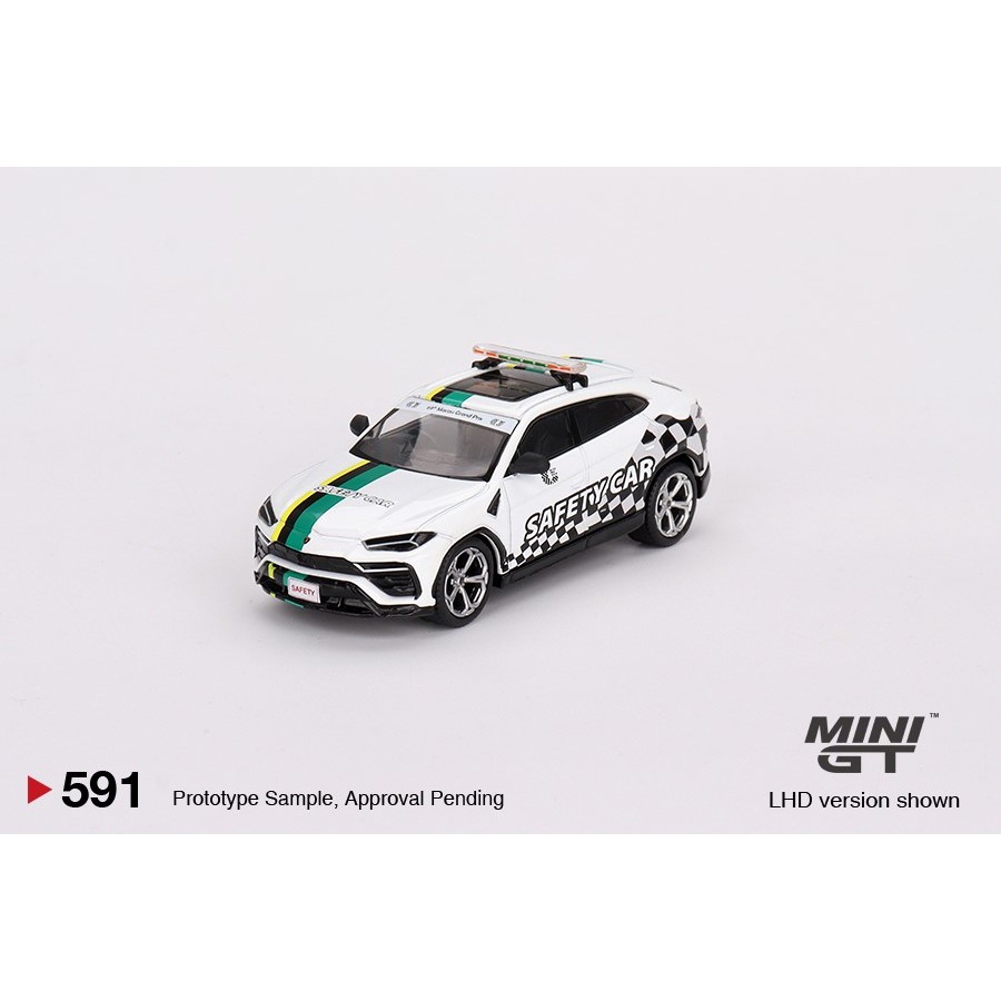&lt;阿爾法&gt;MINI GT No.591 Lamborghini Urus Macau GP Safety Car