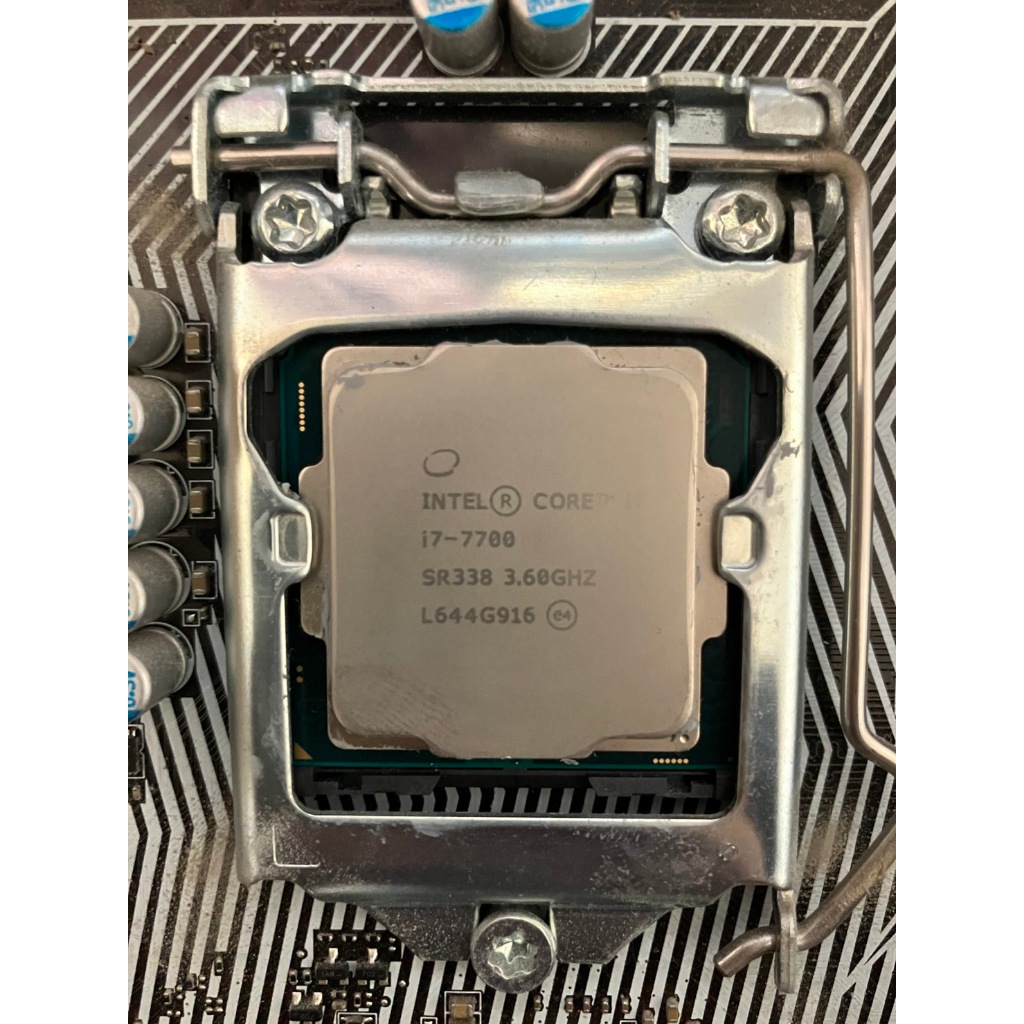 Intel I7-7700 CPU 1151腳位 + MSI H110M PRO-VH