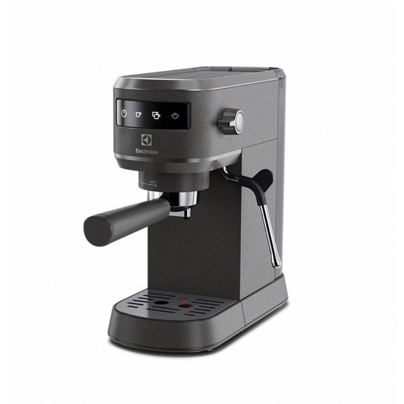 Electrolux 伊萊克斯 極致美味500半自動義式咖啡機(E5EC1-51MB 珍珠黑觸控款)