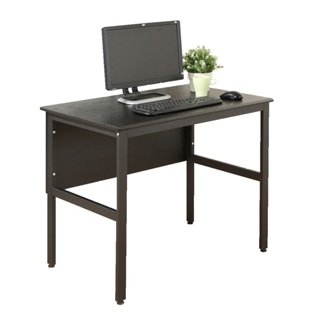 《DFhouse》頂楓90公分電腦辦公桌(黑橡木色)