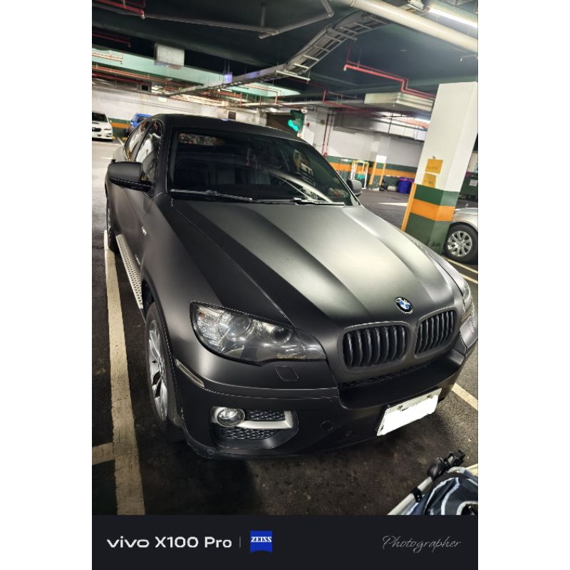 BMW X6 全車消光黑