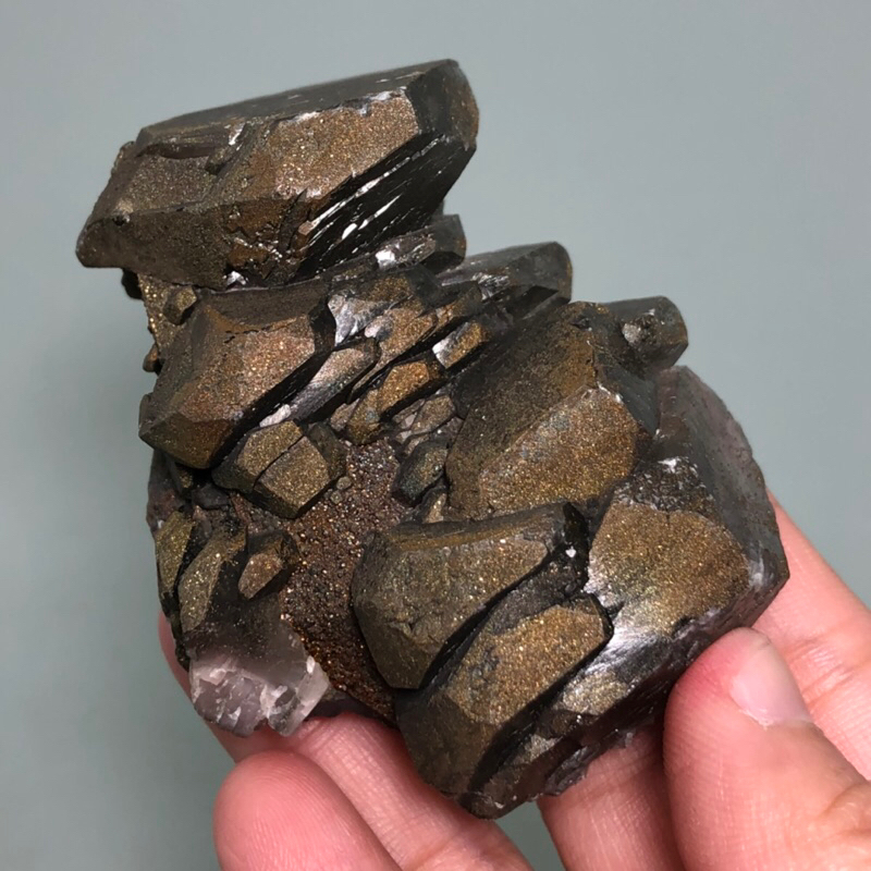 方解石 黃鐵礦共生 天然原礦 礦石