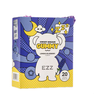 *美好生活*EZZ Sweet Dream Gummy甜夢檸檬藍莓口味軟糖20粒