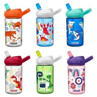 美國 CAMELBAK eddy+ 兒童吸管運動水瓶400ML RENEW(多款可選)兒童水壺【麗兒采家】