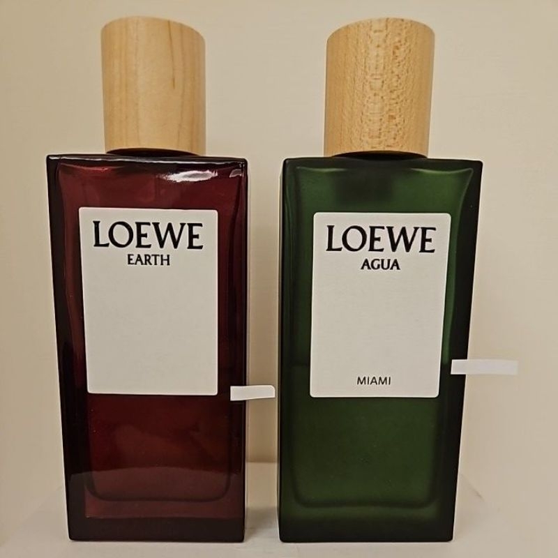 二手香水 水位約4分滿！loewe 自然之水 盛夏時光 淡香水 100ml