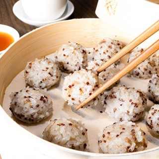 【蘭揚食品】紅藜蔬肉珍珠丸300G-全素(約12顆) 素食/蔬食 料理包/調理包 植物肉