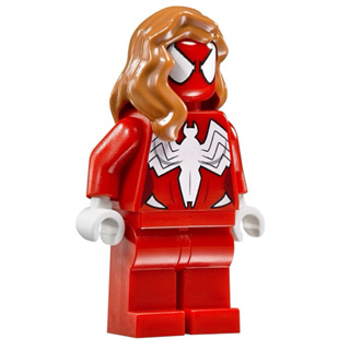 LEGO 樂高 76057 蜘蛛女 單人偶 全新品, Spider-Girl 超級英雄 漫威 蜘蛛人 女蜘蛛人 吊橋