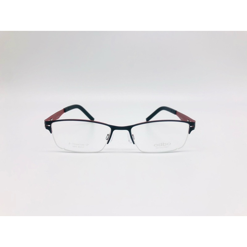 檸檬眼鏡 odbo 1875 C71黑色半框眼鏡