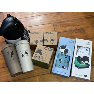 Cherng馬來貘 啤酒杯 搖搖杯 成人用立體口罩 SUSHIRO x LAIMO貘力環保袋