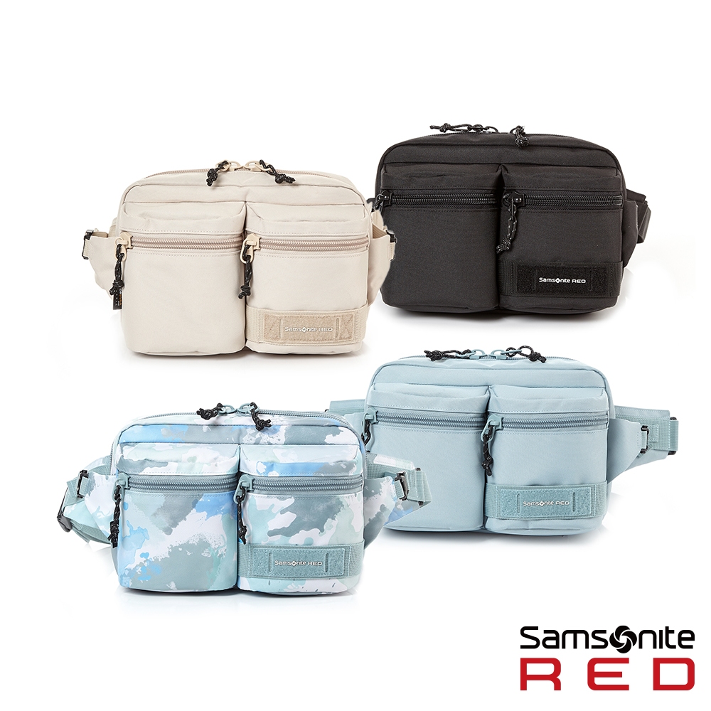 Samsonite RED 新秀麗 肩背包/胸包/腰包/斜跨包/側背包/女包/男生包包 VICKSON 休閒多功能多層