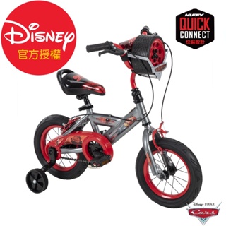 Disney迪士尼12吋兒童快裝自行車腳踏車-汽車總動員 (台灣公司貨)
