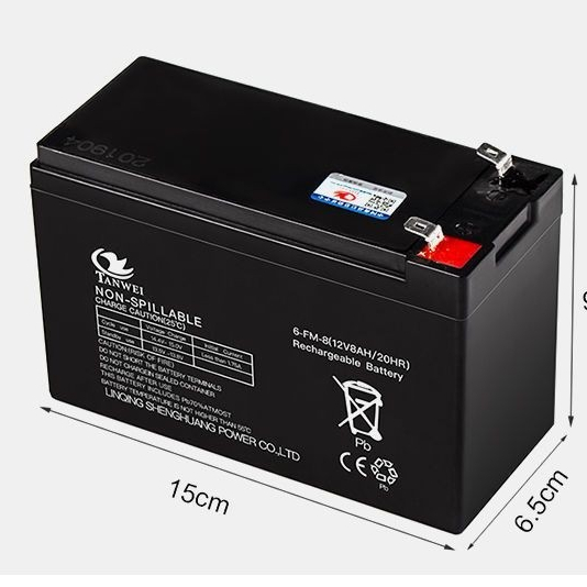 6v 電池 蓄電池 12V電池1.3v2.6v4.5v7v8AH12AH童車音響門禁照明UPS噴霧器12v電瓶