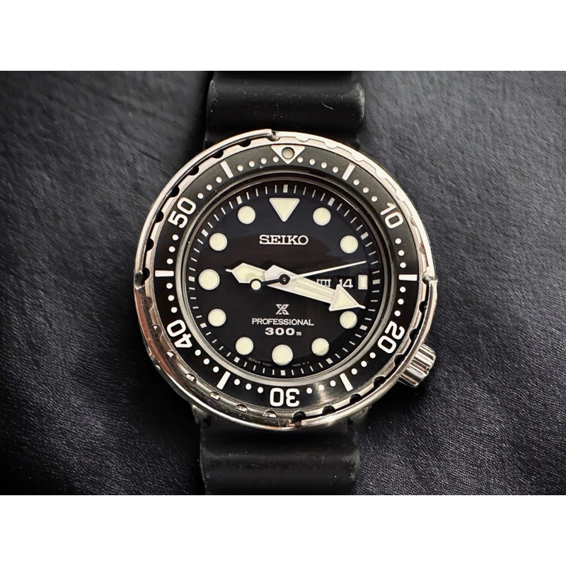 SEIKO SBBN045 S23629J1 精工錶 鮪魚罐頭 PROSPEX 47mm 黑面盤 潛水錶