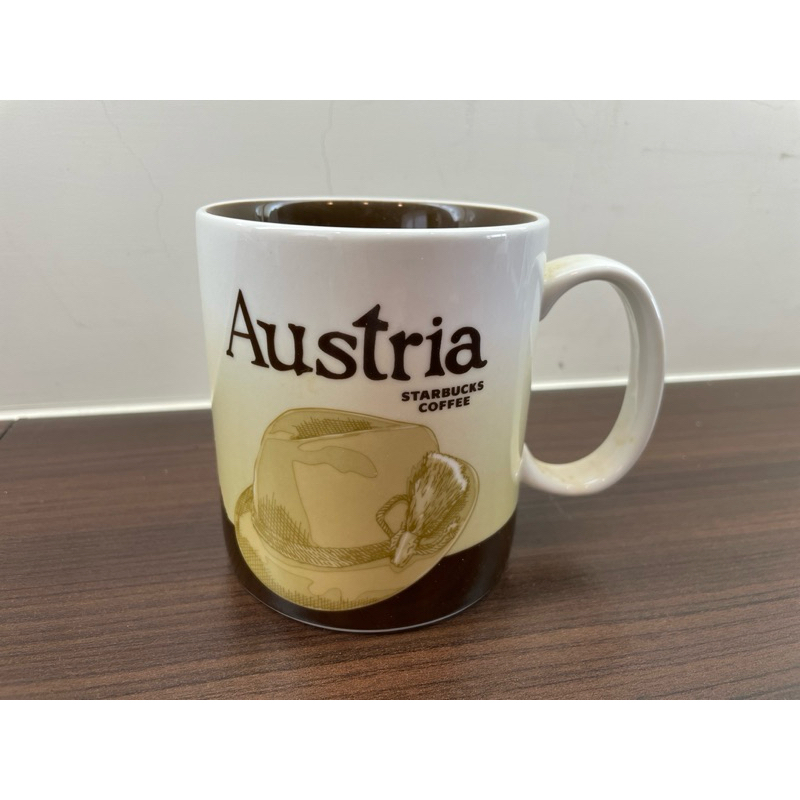 星巴克 Starbucks 奧地利 Austria 城市杯 全新收藏品割愛