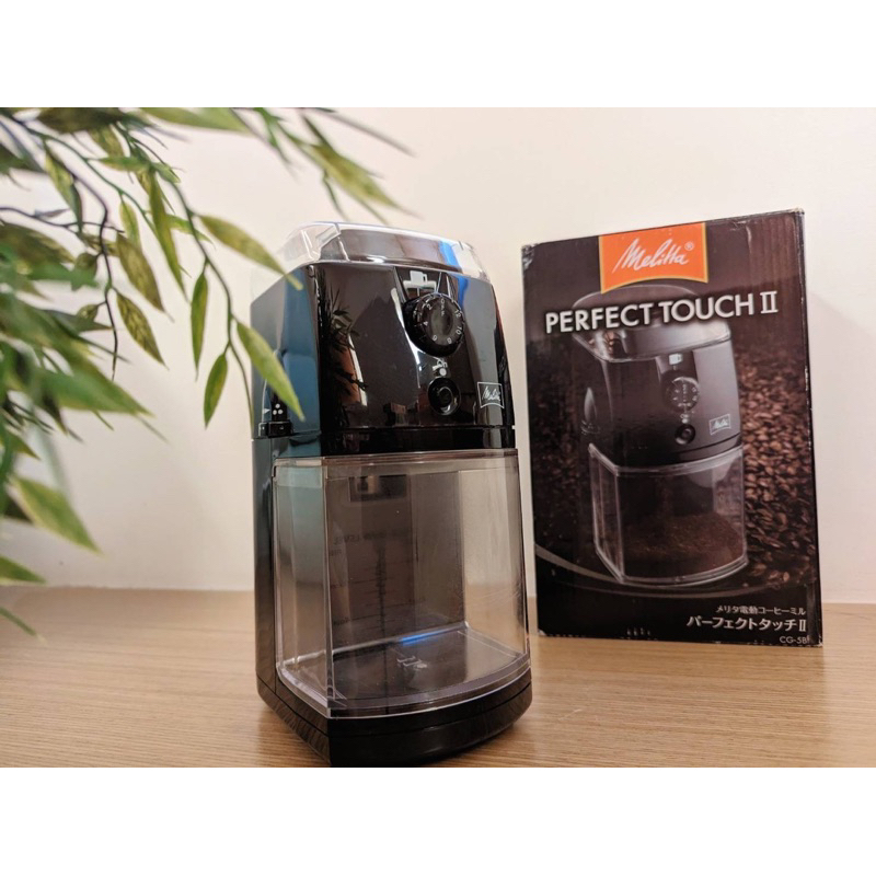 【二手】Melitta 電動咖啡磨豆機 CG-5B 臼齒磨盤