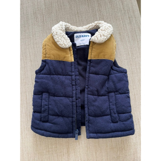 old navy 鋪棉厚背心18-24M (90cm以下剛好）