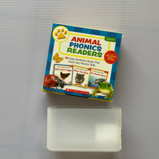 全新未拆 Kidsread 點讀版 Animal Phonics Readers 自然發音讀本 + 收納盒