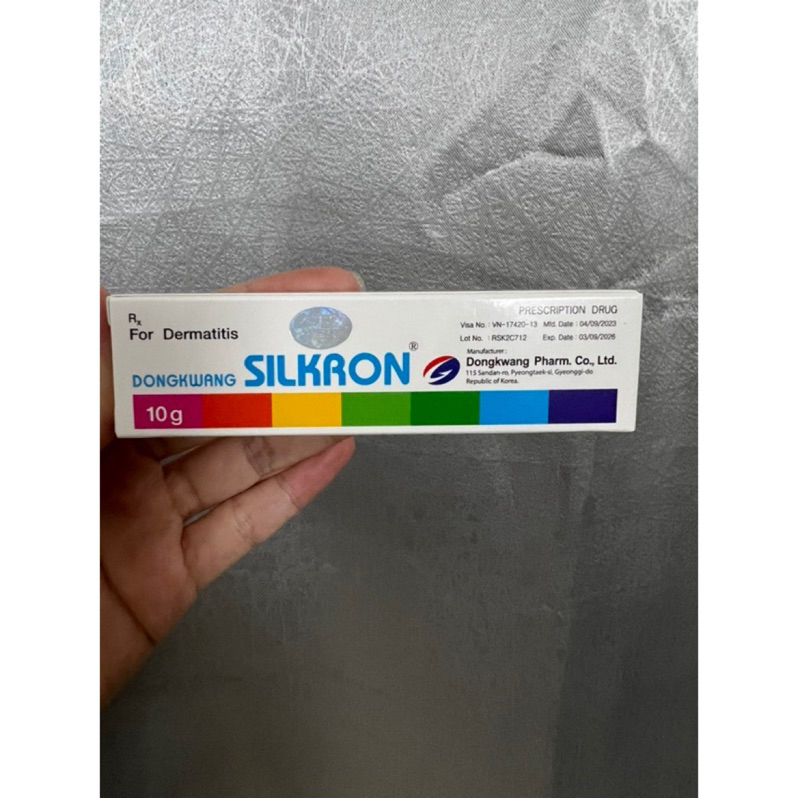 thuốc 7 màu越南七色膏 10g SILKRON修護(現貨3條）有效期2026