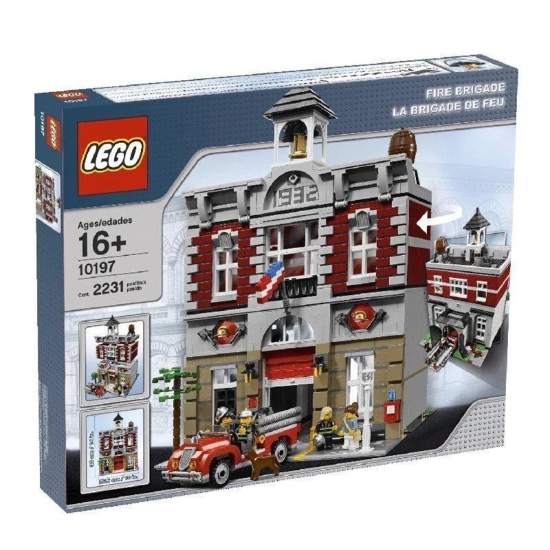 ❗️現貨❗️《超人強》樂高LEGO 10197消防局 街景系列 全新未拆封