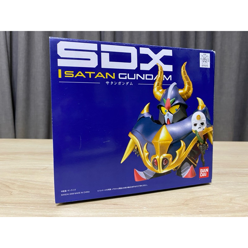 【小卡卡的收藏】萬代 Bandai SDX 第三彈 撒旦鋼彈 超合金 已拆擺 商品盒況如圖