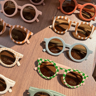 現貨馬上出貨 2-6歲 兒童太陽眼鏡 兒童墨鏡 復古圓框韓版遮陽眼鏡