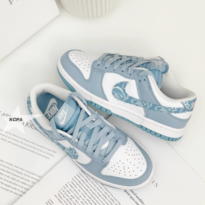 KCPA 🇰🇷 Nike Dunk Low "blue paisley"  變形蟲 腰果花 白藍 DH4401-101