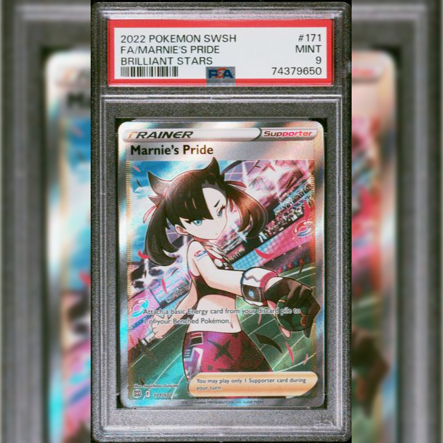 PSA10 美版鑑定卡 瑪俐的驕傲 寶可夢 PTCG