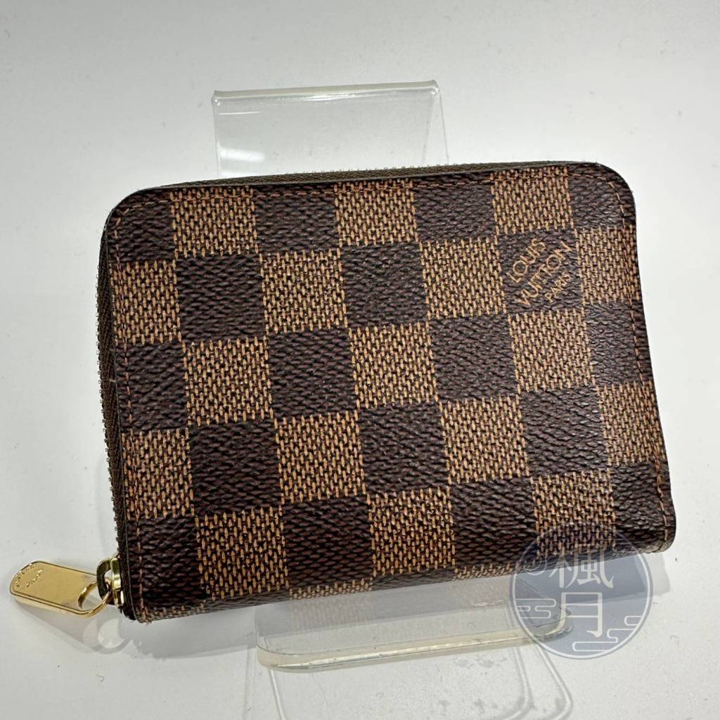 BRAND楓月 LOUIS VUITTON 路易威登 N63070 棋盤格 零錢包 錢包 配件 精品零錢包