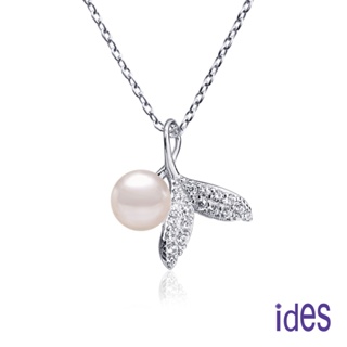 ides愛蒂思鑽石 日本設計AKOYA上乘系列正圓無瑕天然珍珠項鍊 6-6.5mm/人魚公主