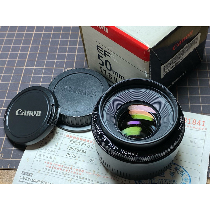 Canon EF 50mm f/1.8 ll