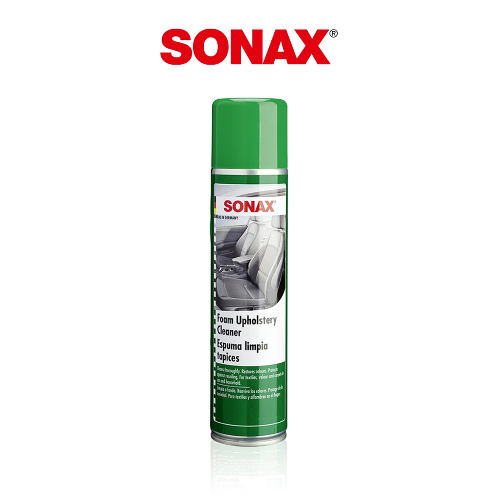 SONAX 內裝泡沫除汙劑400ml 內裝除汙 內裝清潔專用 布織品  地毯 紡織品 清潔 安全帽 德國原裝